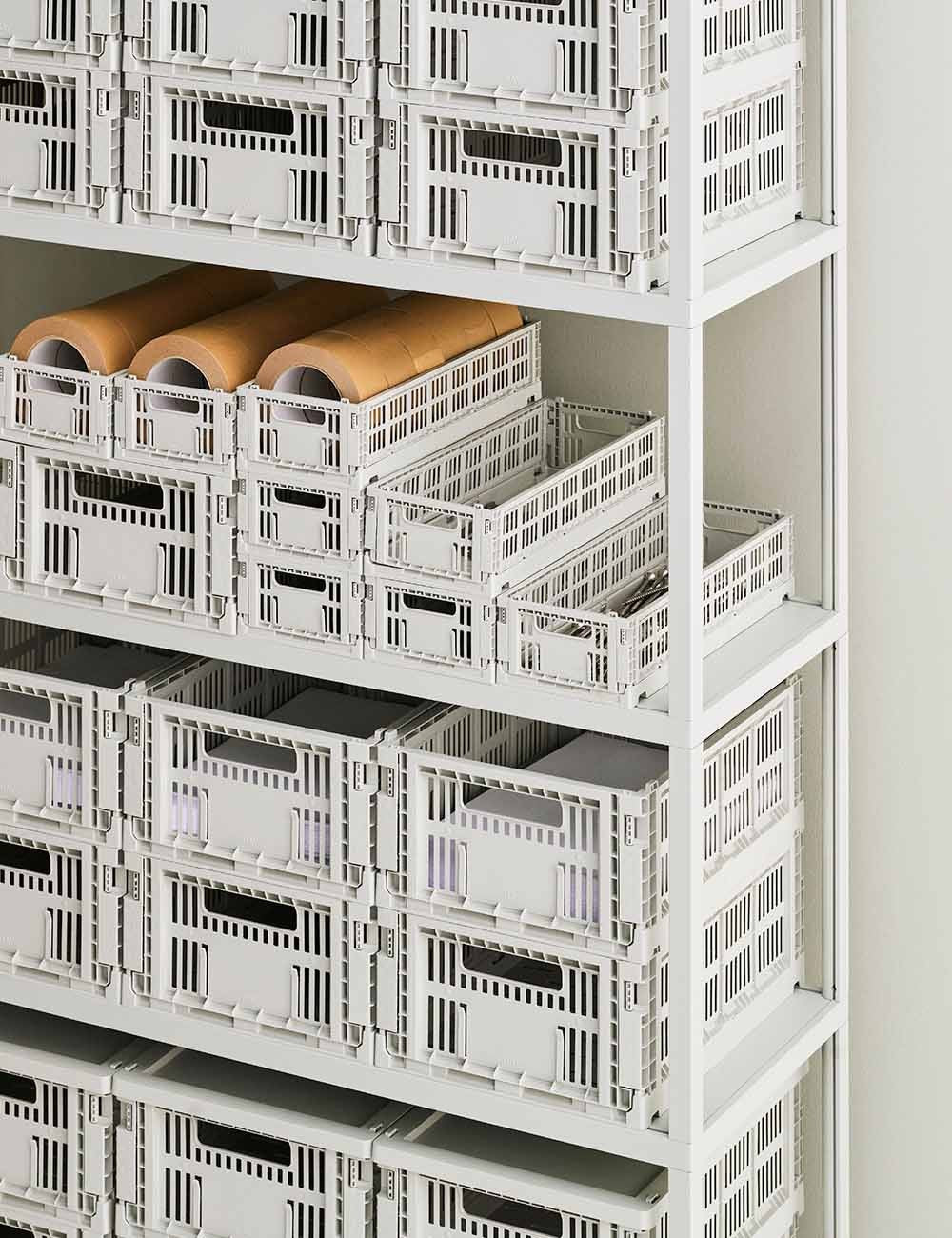 hay colour crate small