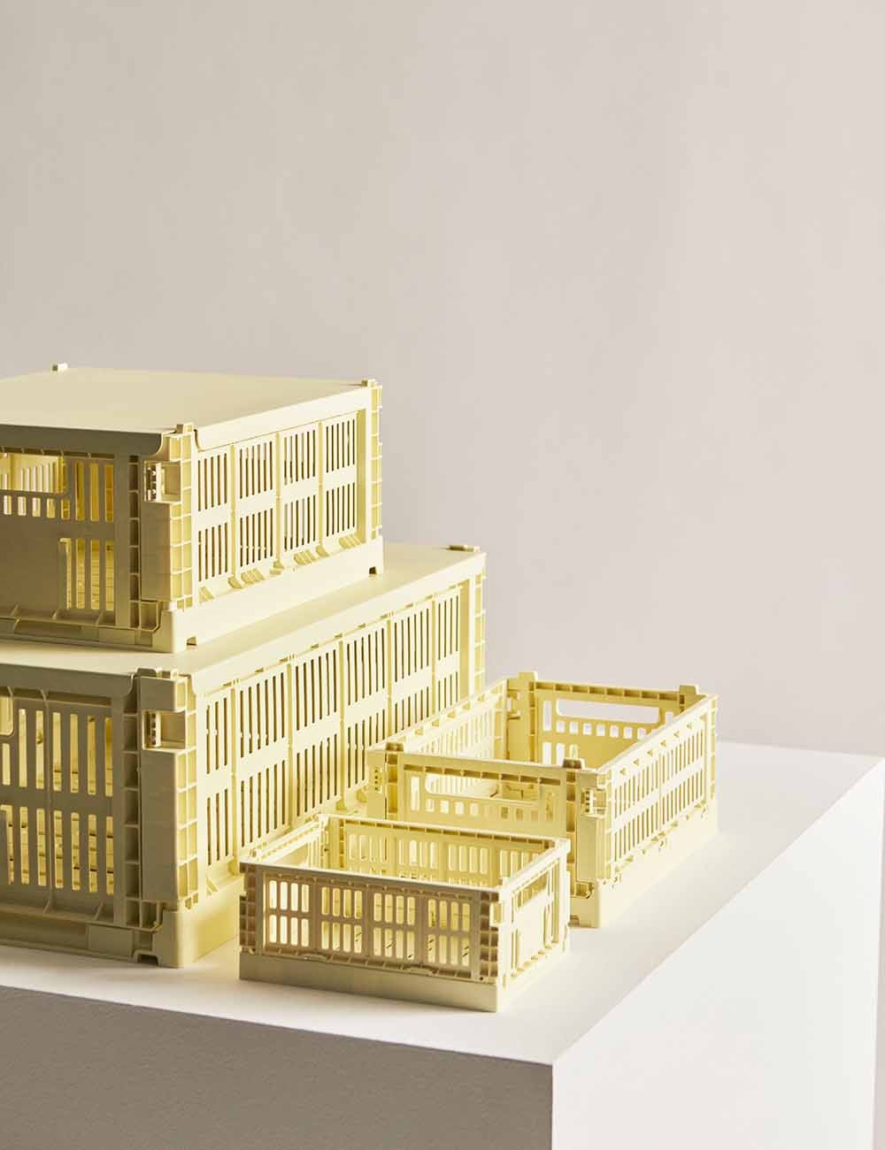hay colour crate small