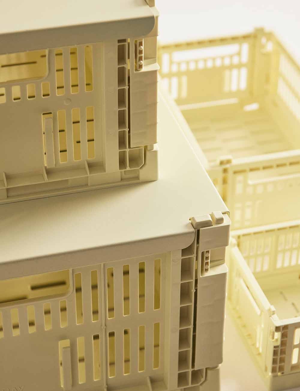 hay colour crate small