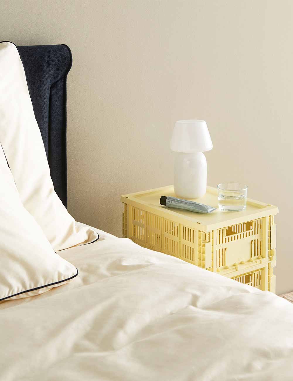 hay colour crate small