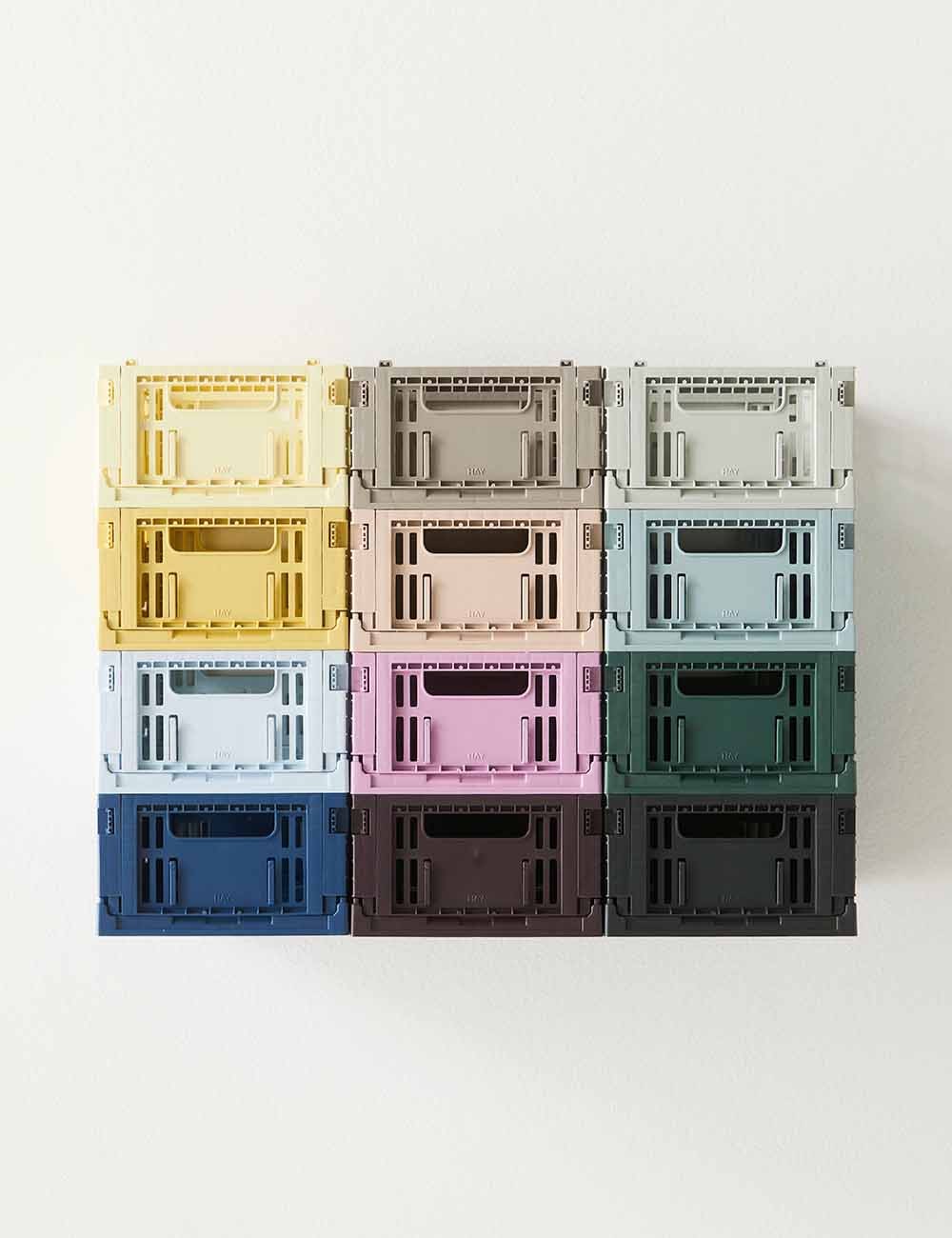 hay colour crate small