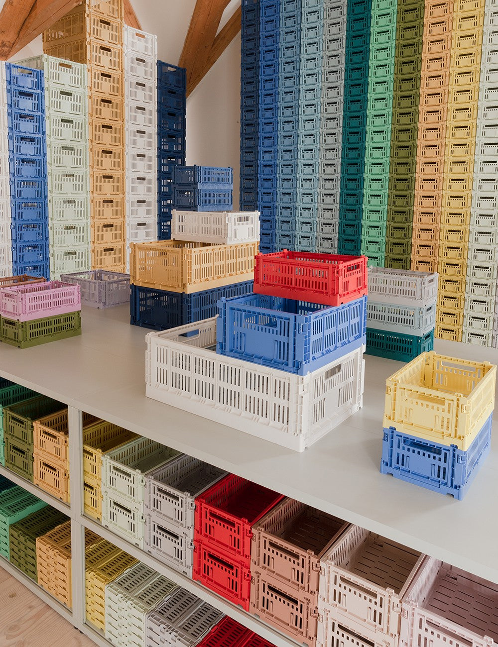 hay colour crate medium