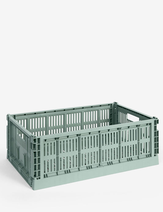 hay colour crate large