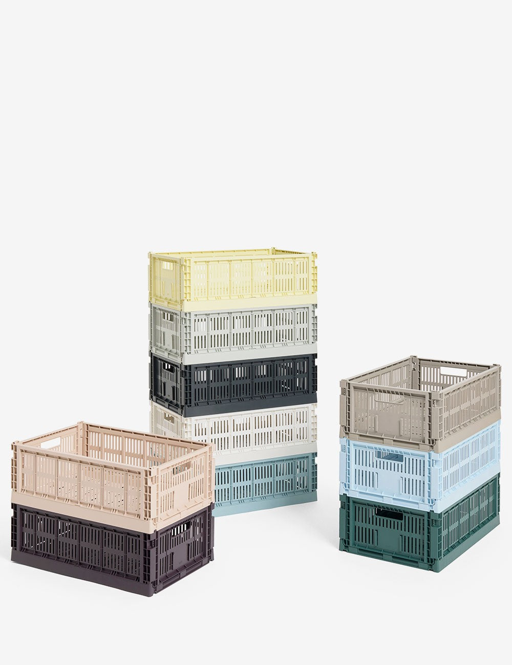 cassa di fieno colorata grande