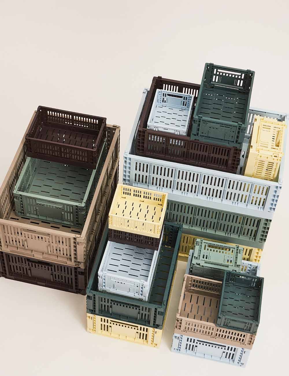 HAY COLOUR CRATE LARGE
