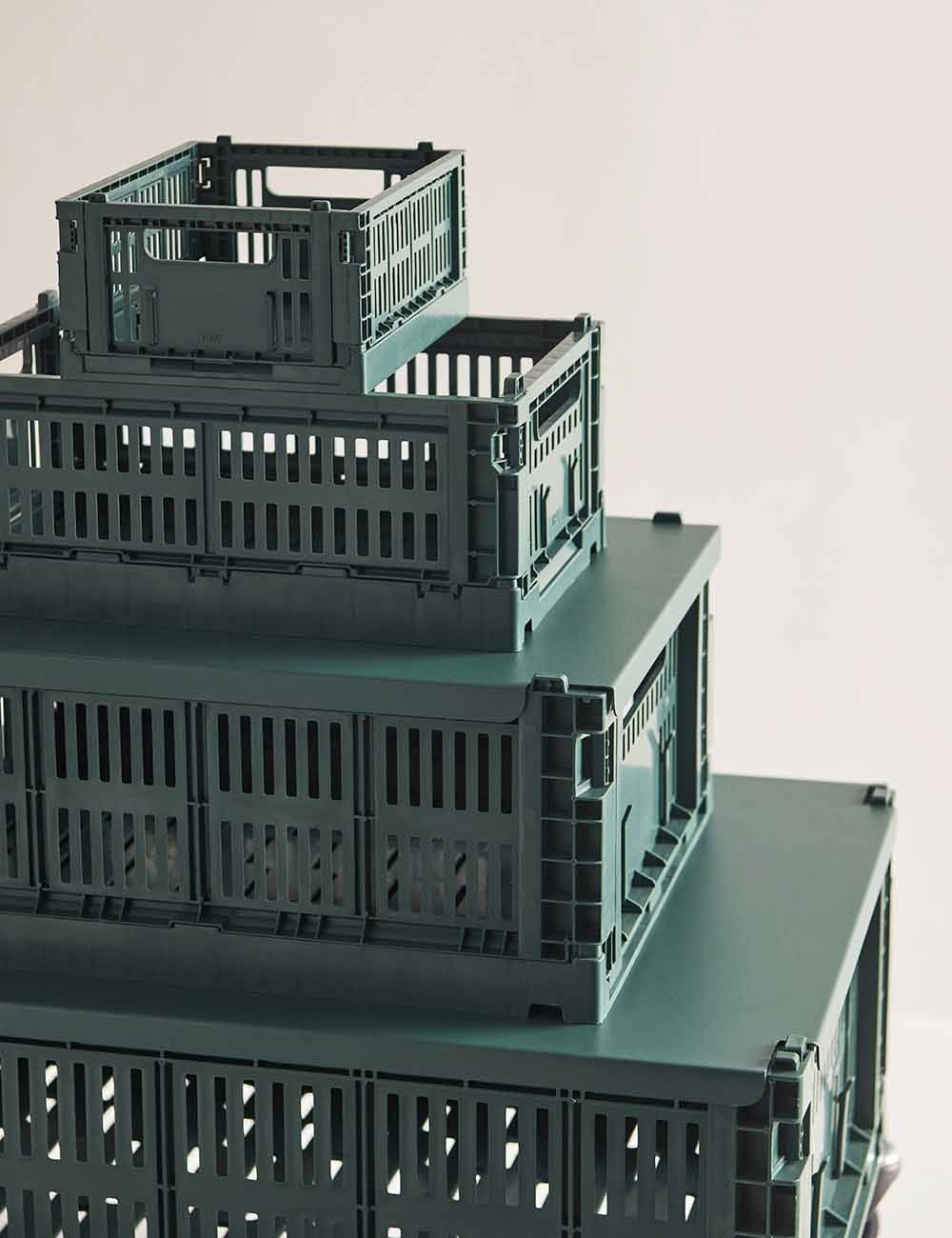 cassa di fieno colorata grande