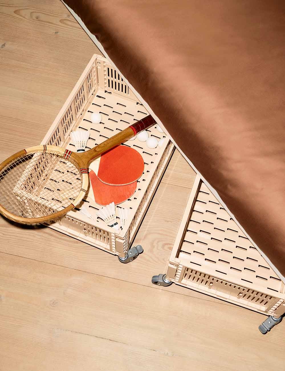 cassa di fieno colorata grande