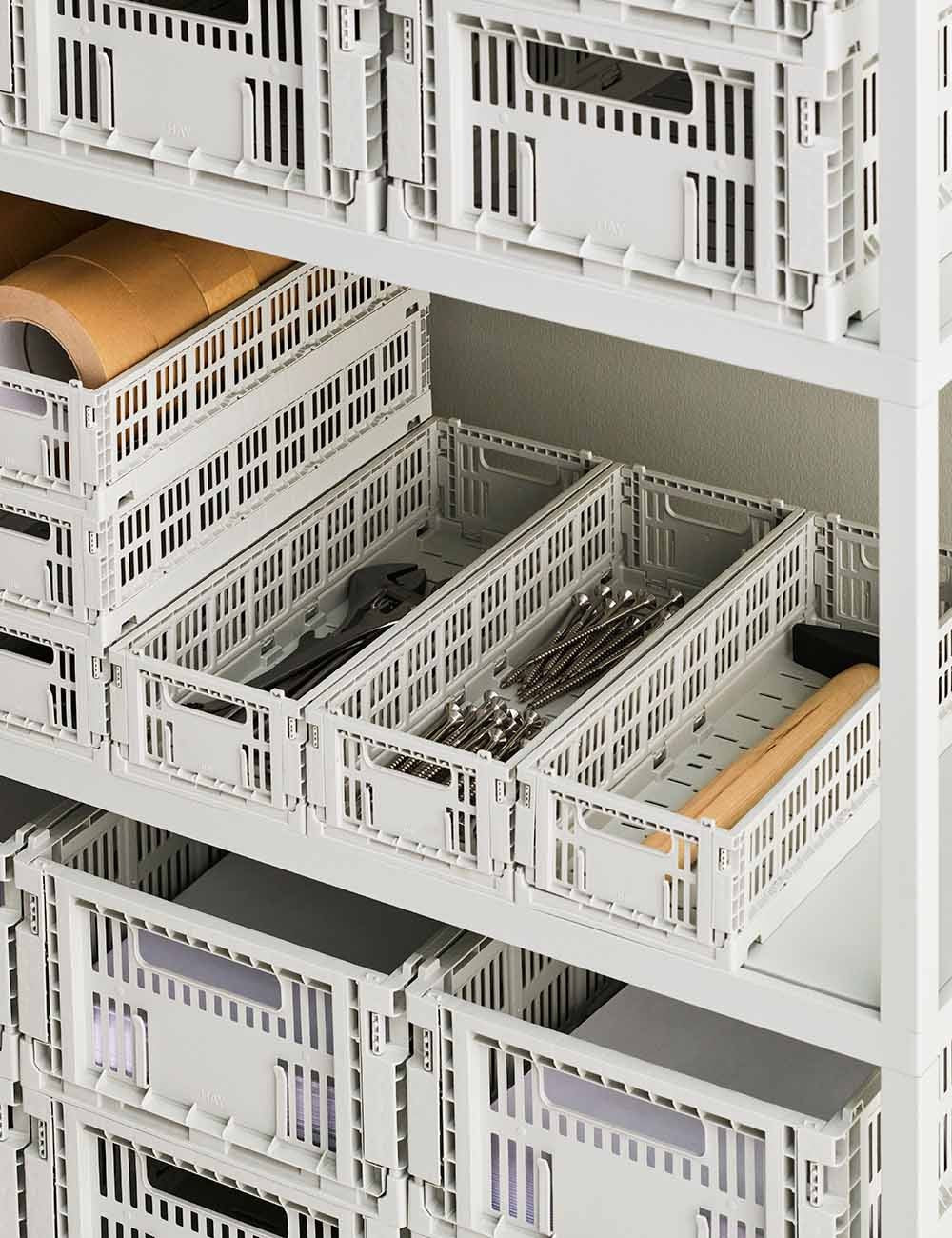 cassa di fieno colorata extra large