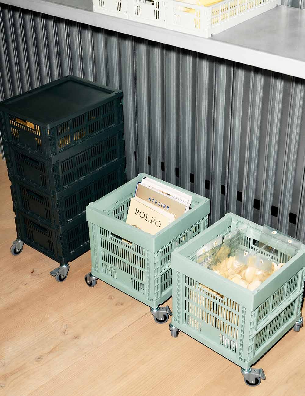 HAY COLOUR CRATE CUBE
