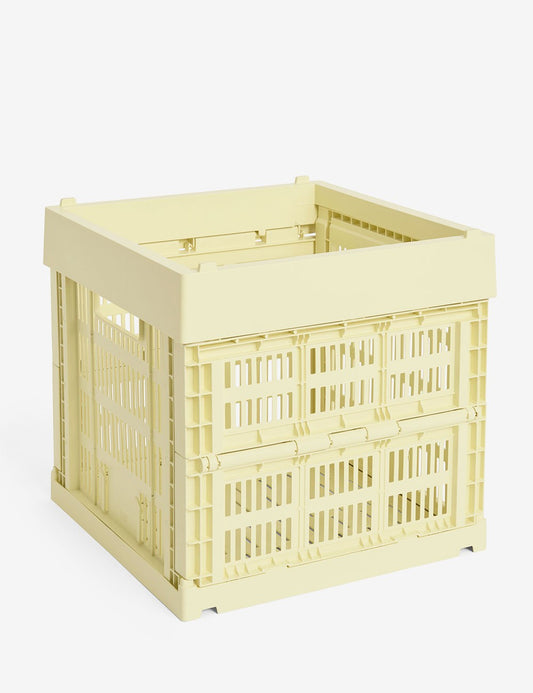 hay colour crate cube