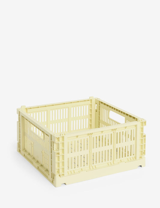 hay colour crate medium square