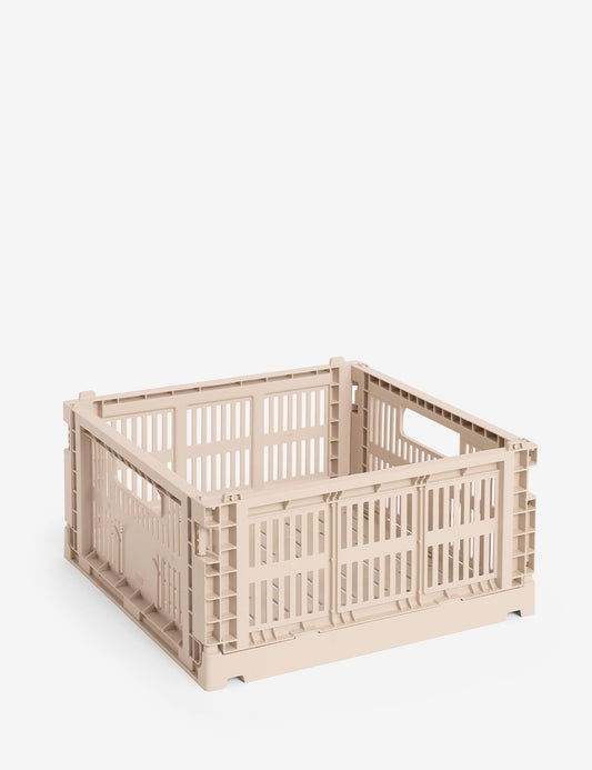 hay colour crate medium square