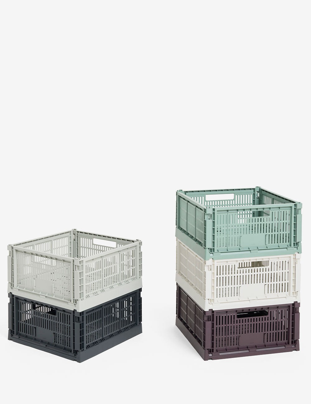 cassa di fieno colorata grande quadrata