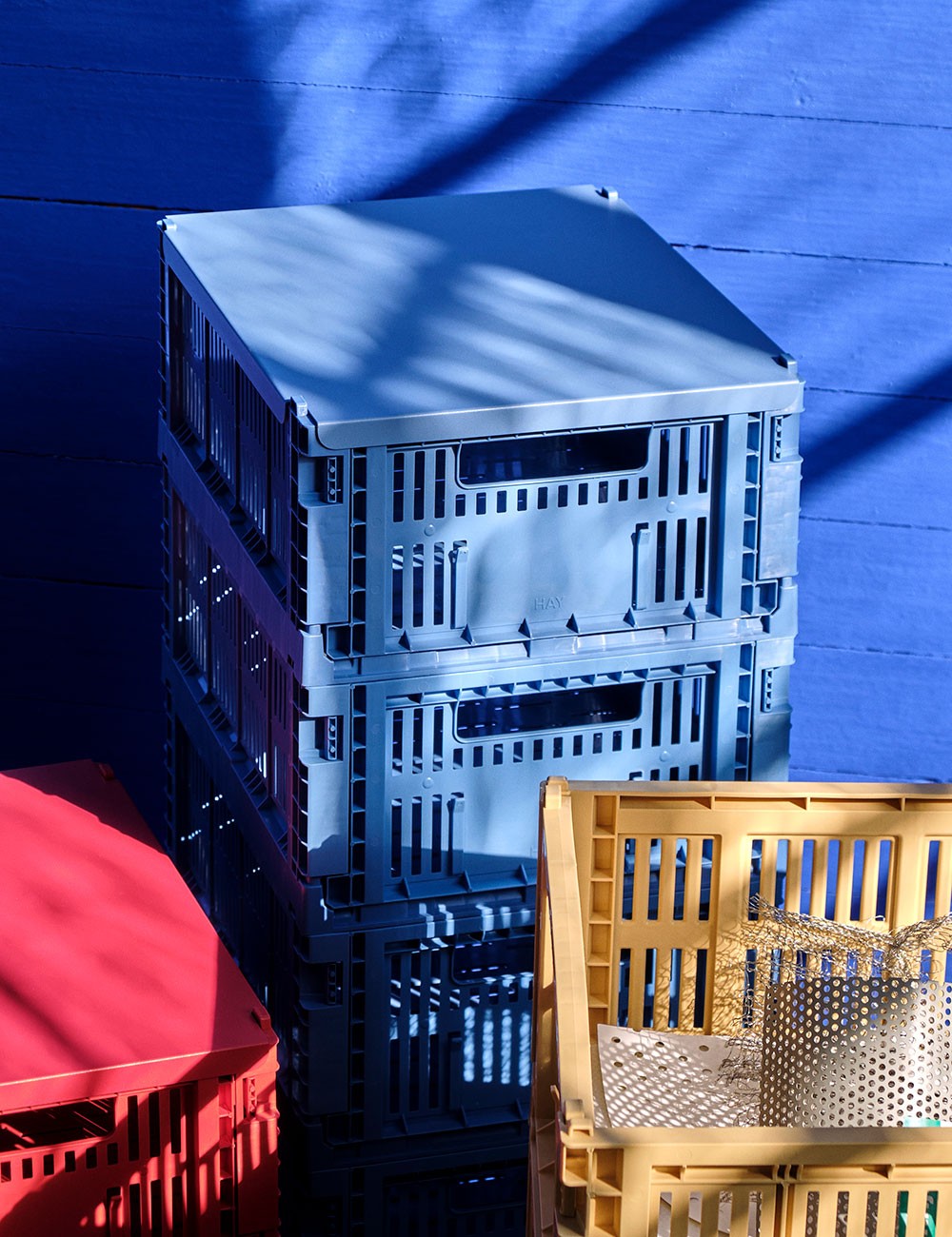 HAY Colour Crate metal lid M