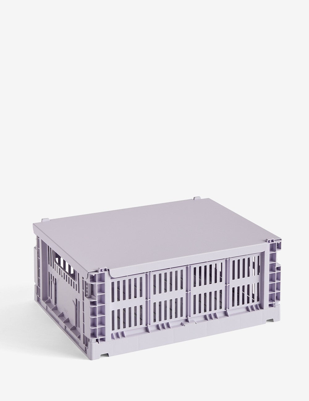 hay colour crate lid metal medium