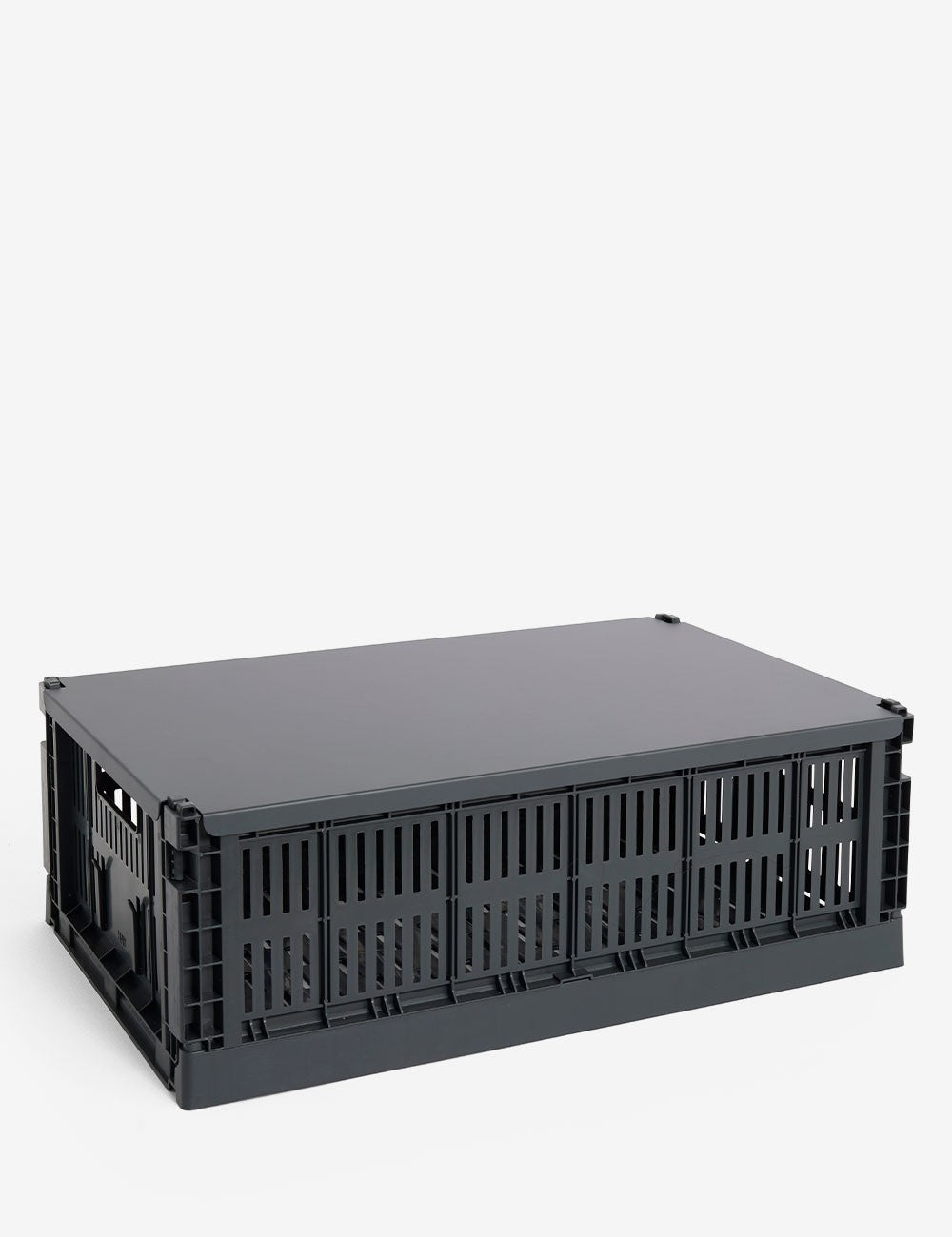 Coperchio metallico HAY Colour Crate L