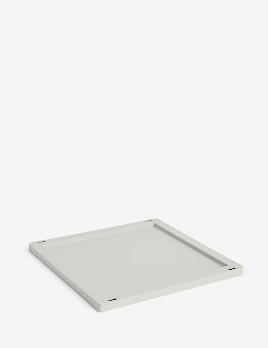 coperchio per cassa di fieno color plastica quadrato/cubo medio