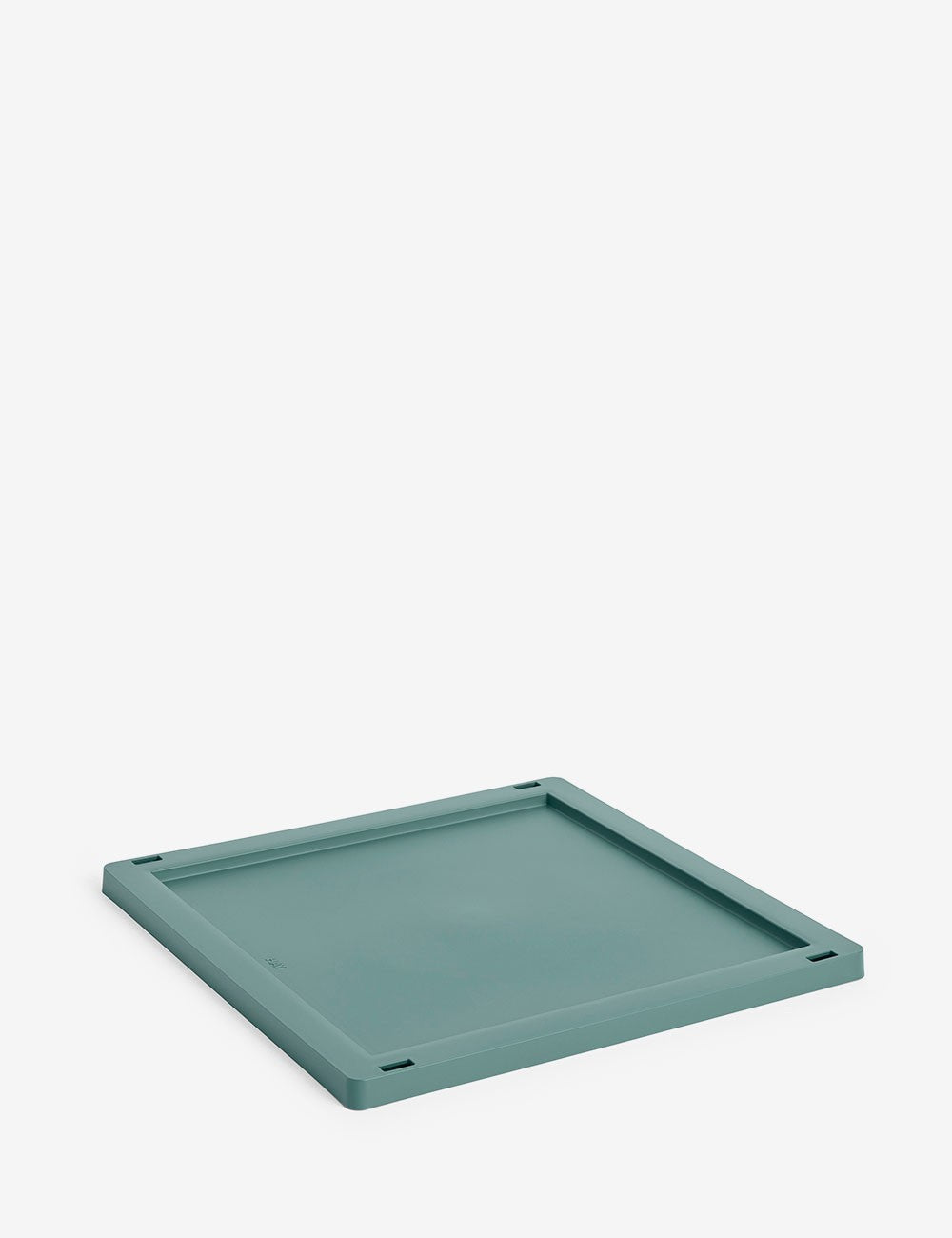 hay colour crate lid plastic medium square / cube