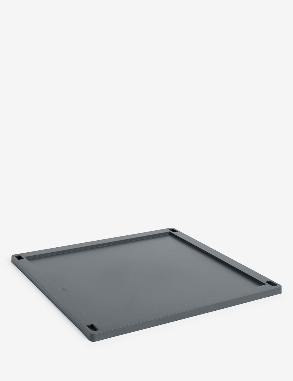 hay colour crate lid plastic large square