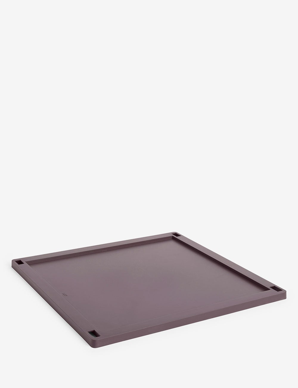 hay colour crate lid plastic large square