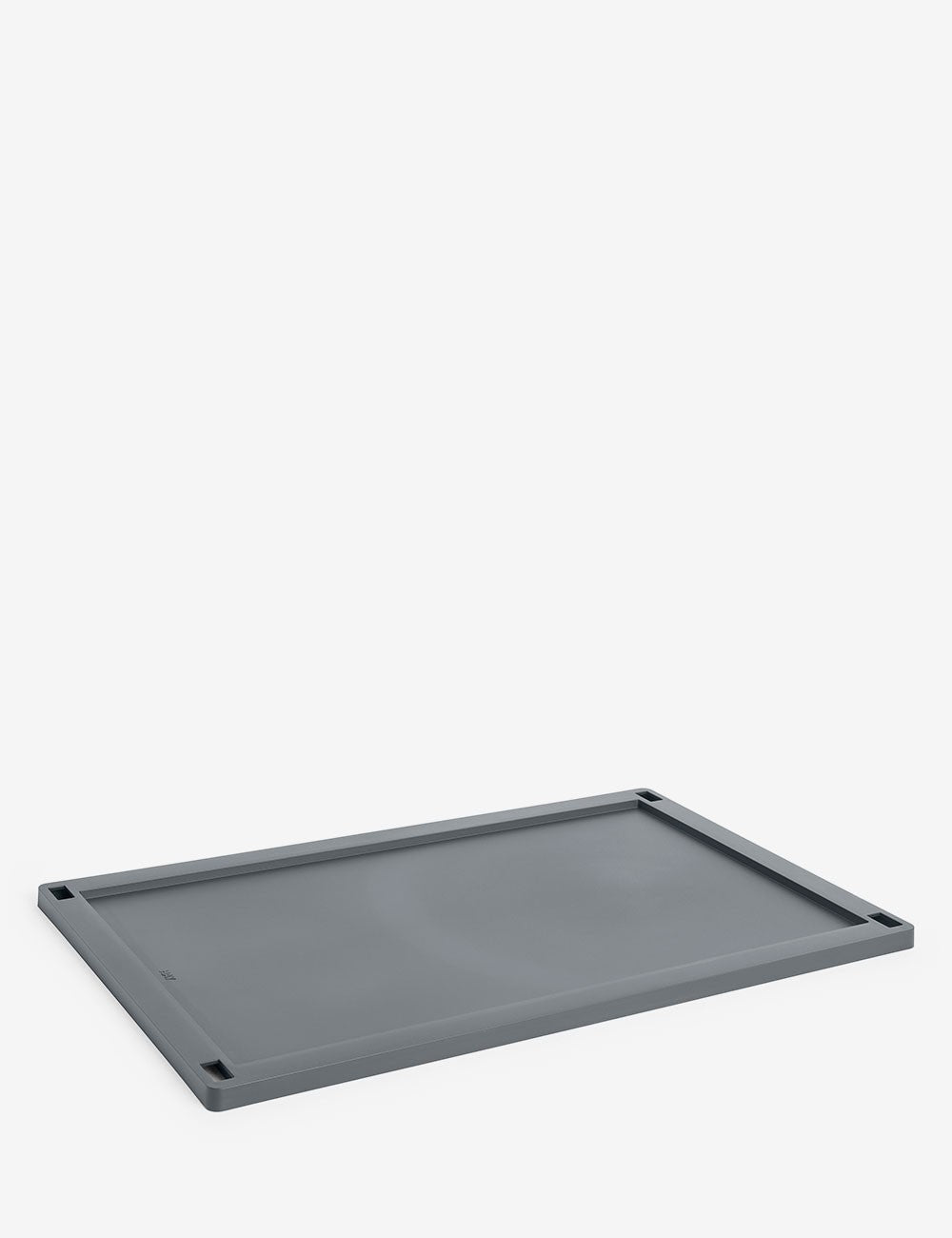hay colour crate lid plastic large