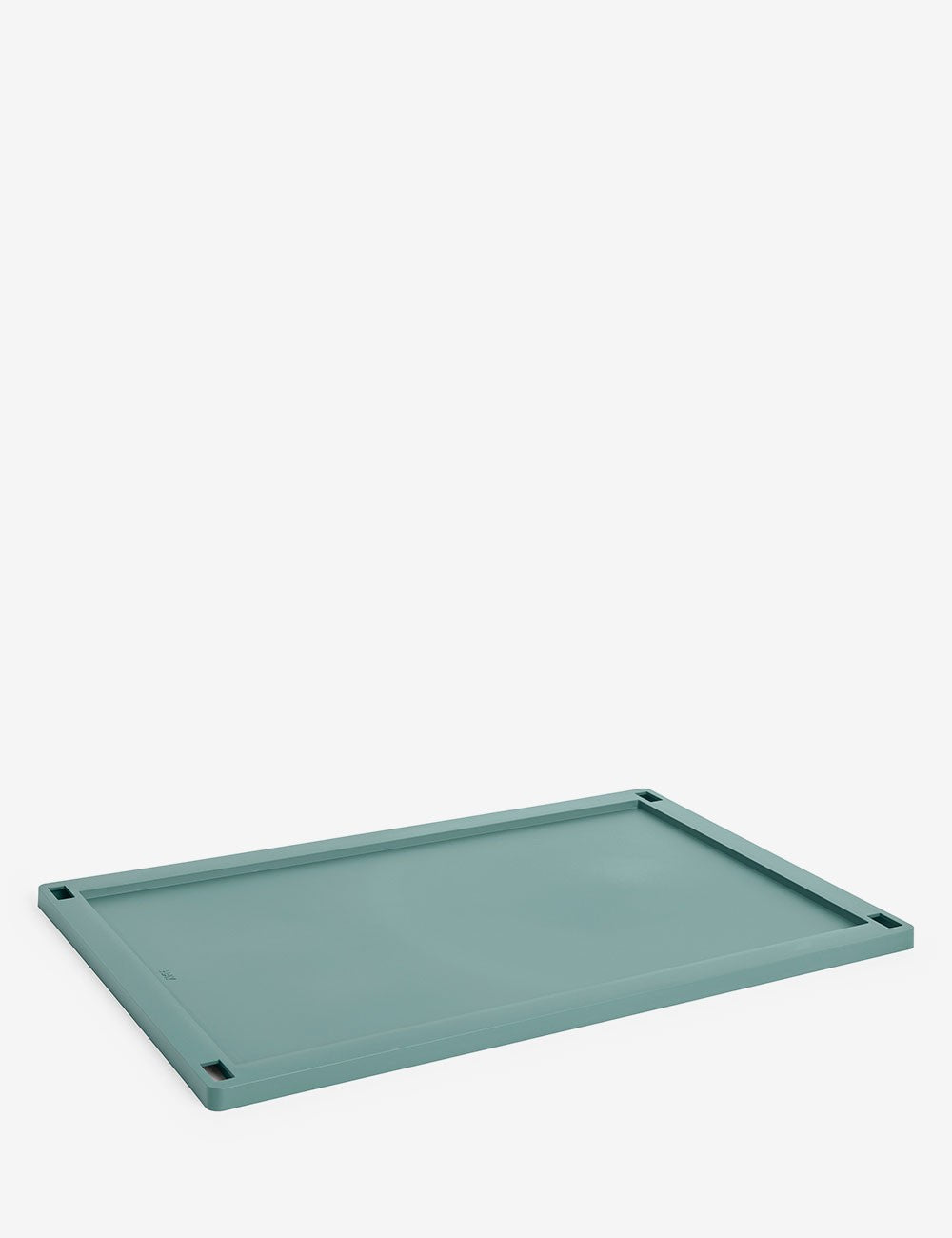 hay colour crate lid plastic large