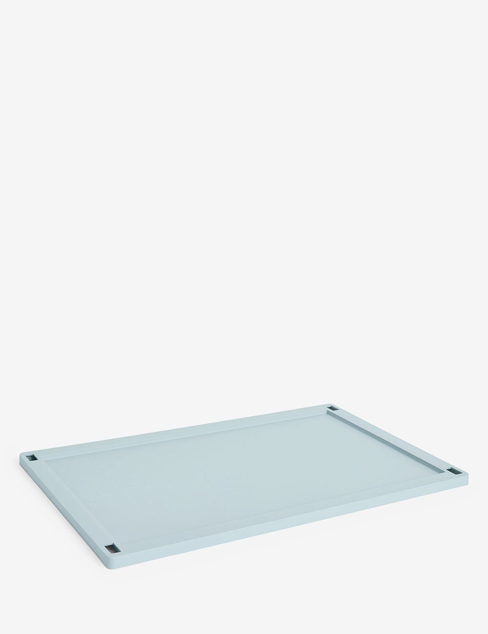hay colour crate lid plastic large