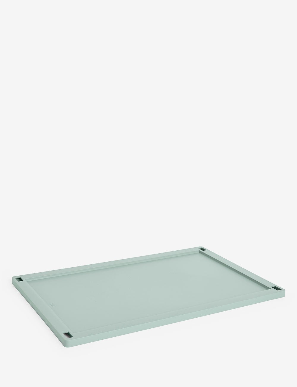 hay colour crate lid plastic large