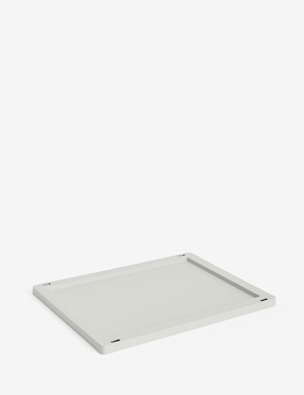 hay colour crate lid plastic medium