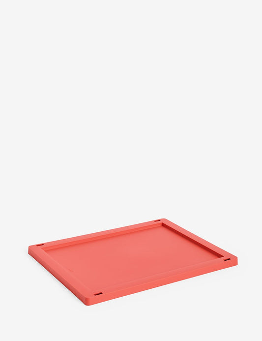 hay colour crate lid plastic medium