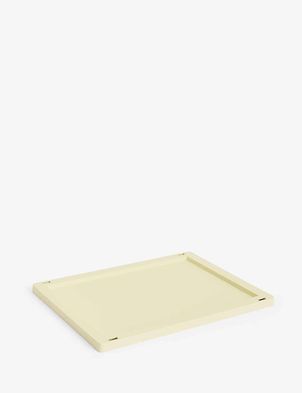 hay colour crate lid plastic medium