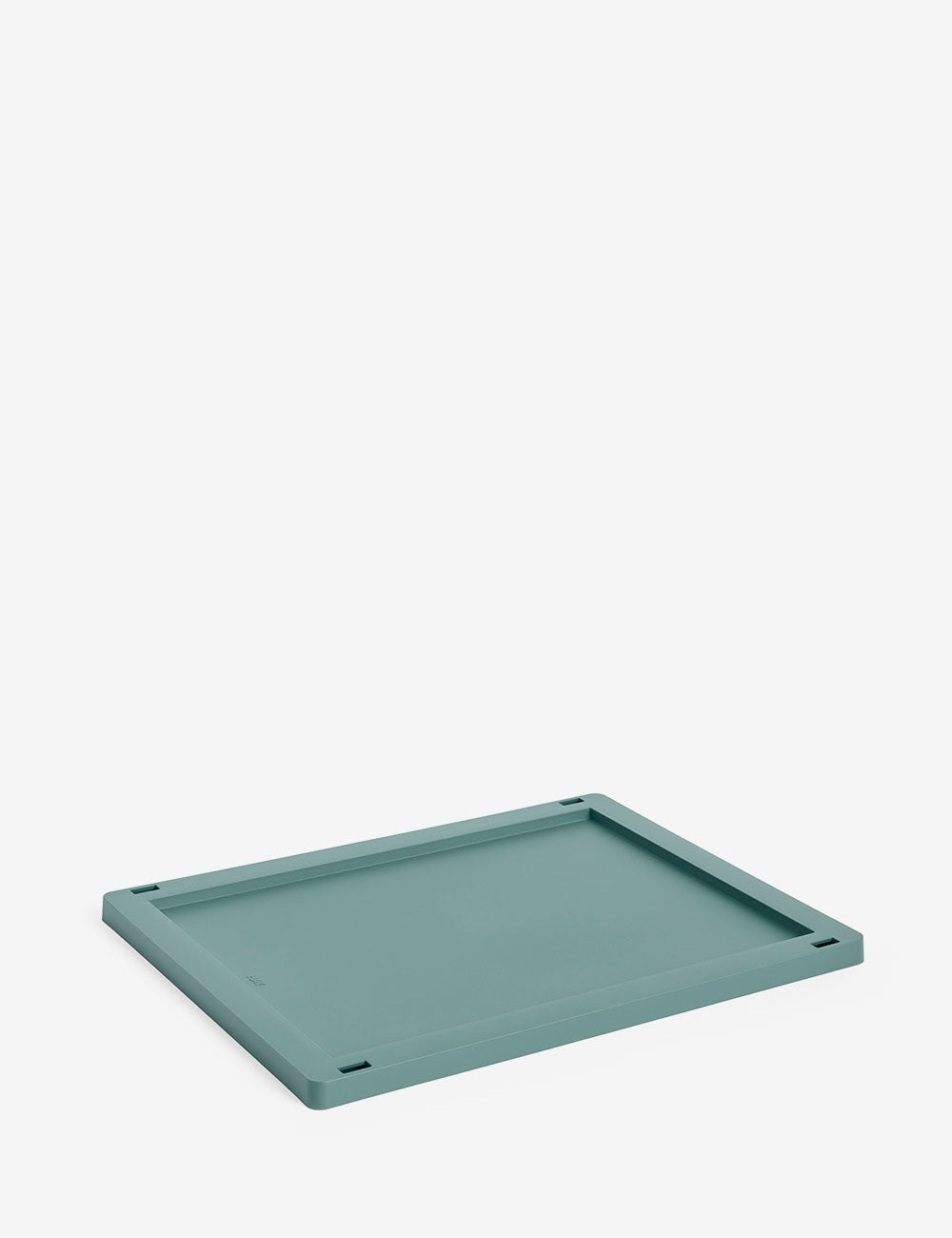hay colour crate lid plastic medium