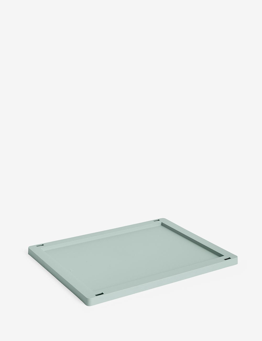 hay colour crate lid plastic medium
