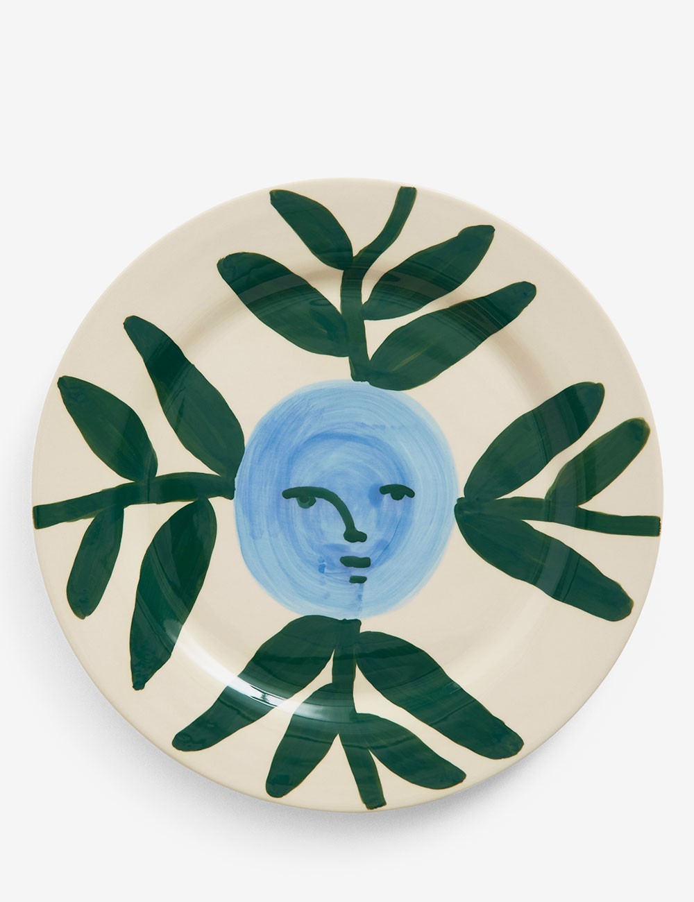 Assiette La Pittura Moon Face Vine Ø28,5
