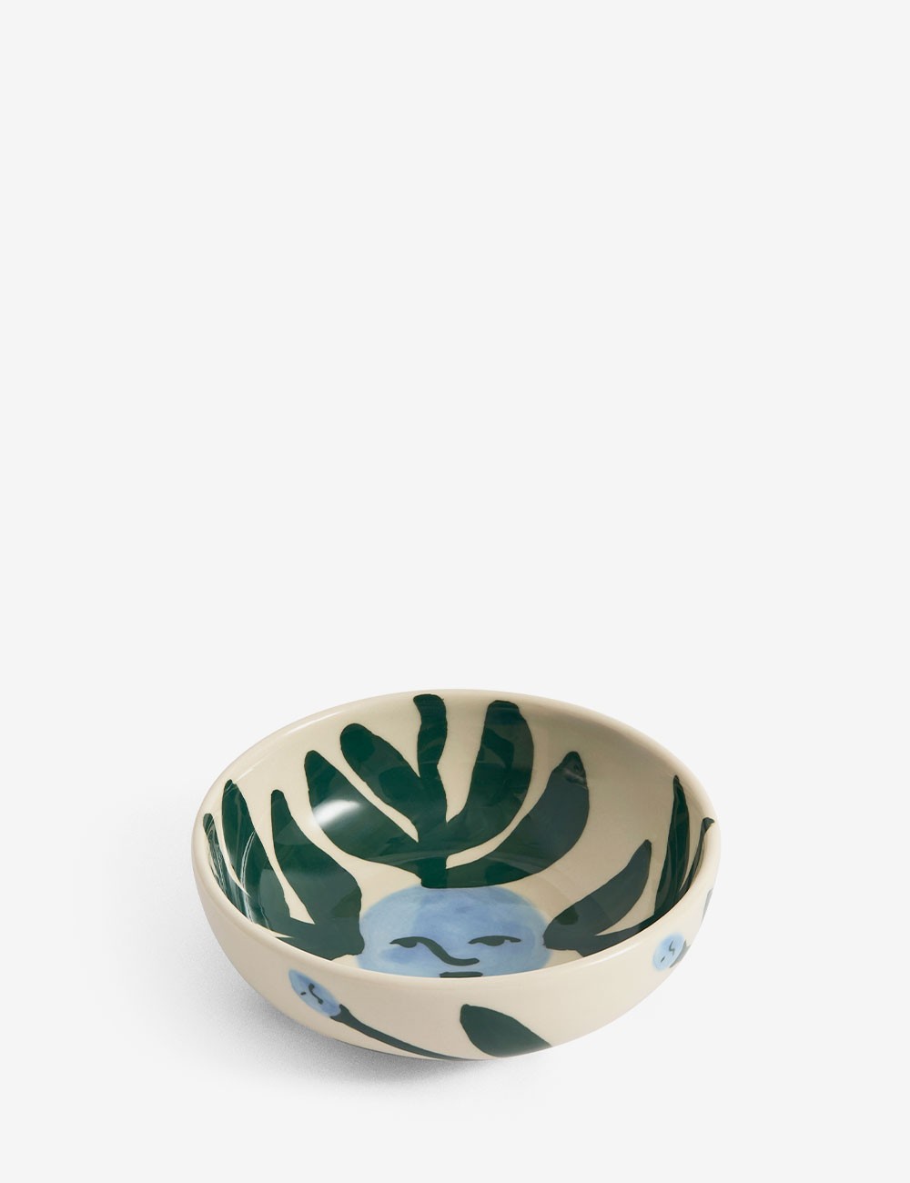 La Pittura bowl  Moon Face Vine Ø12