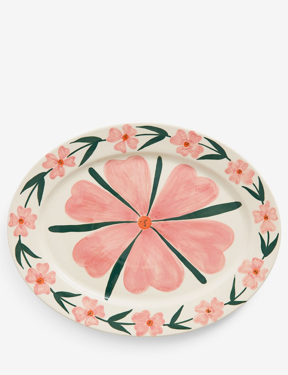 la pittura oval serving platter