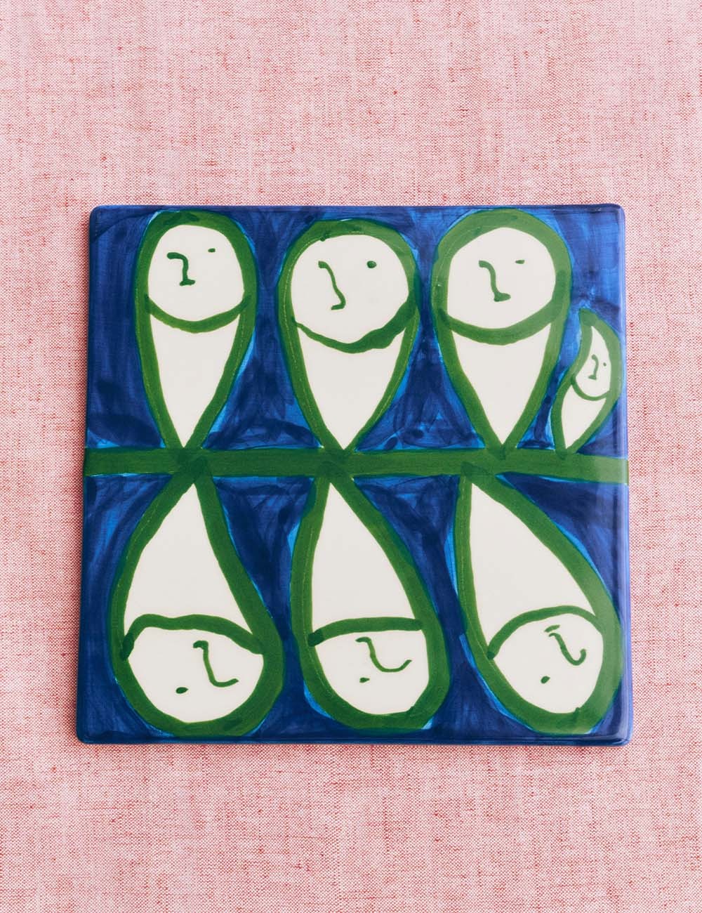 LE DESSOUS DE PLAT À PEINTURE