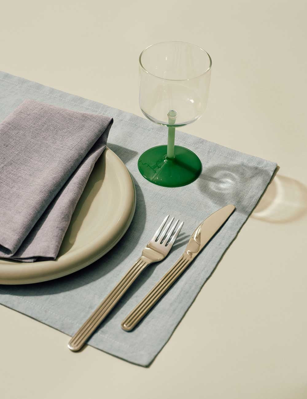 ensemble de 4 serviettes/sets de table Tavolo