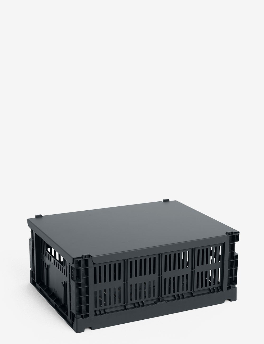 hay colour crate lid metal medium