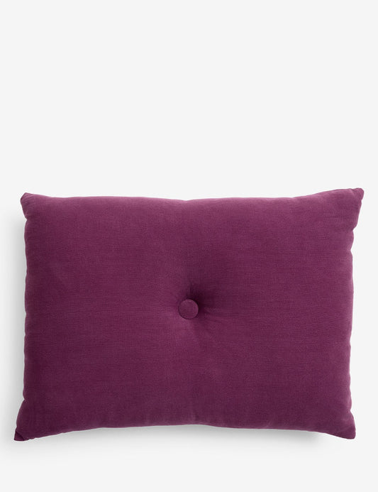 dot cushion linen