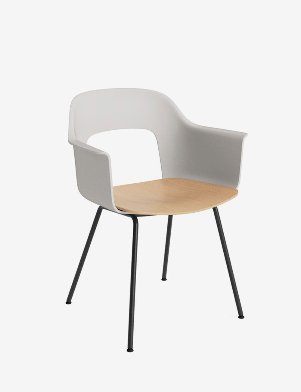 layout armchair 212 oak/black