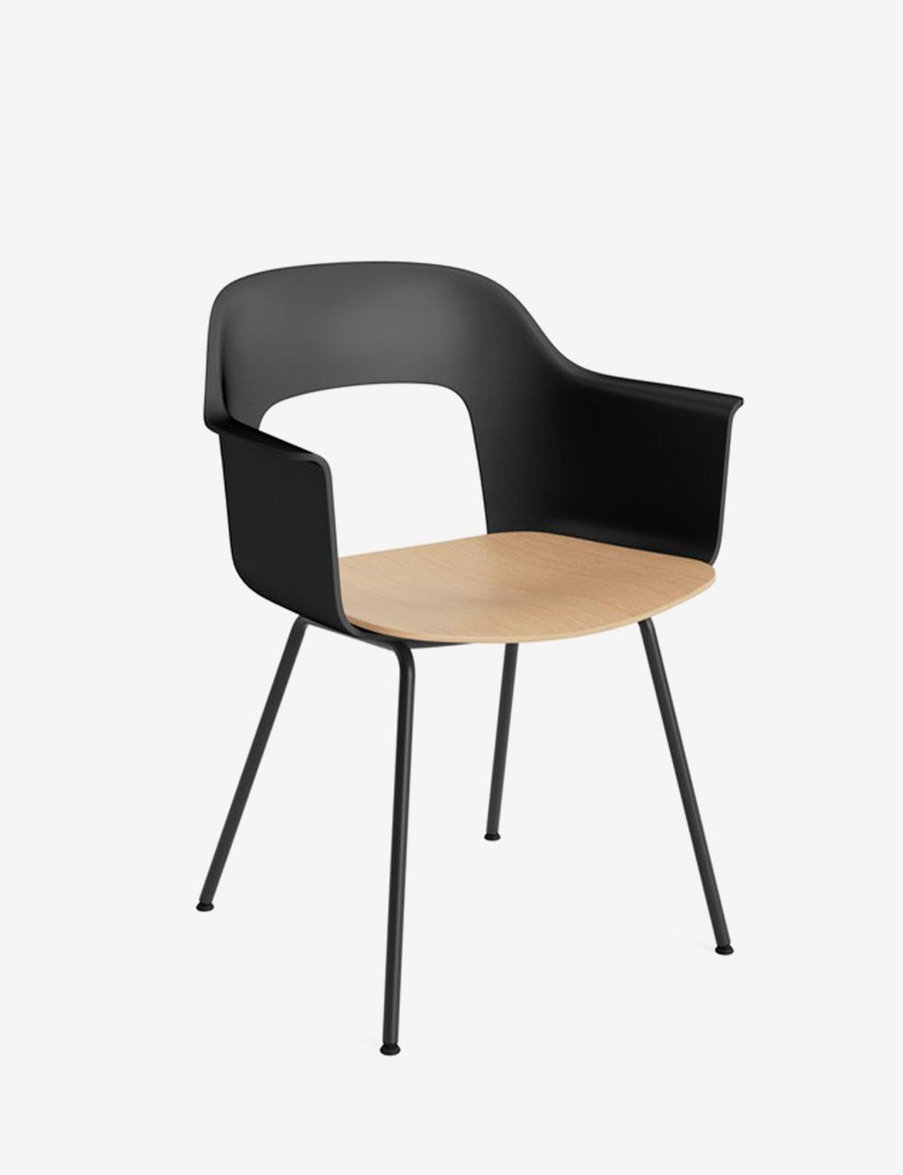 layout armchair 212 oak/black