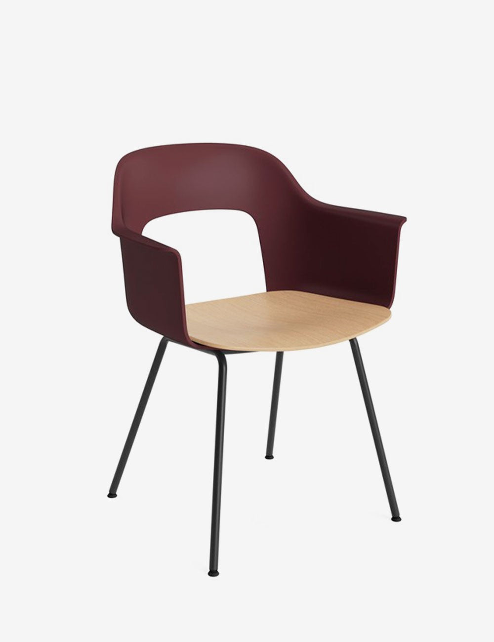 layout armchair 212 oak/black