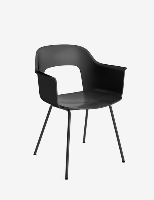 LAYOUT ARMCHAIR 212 BLACK OAK/BLACK