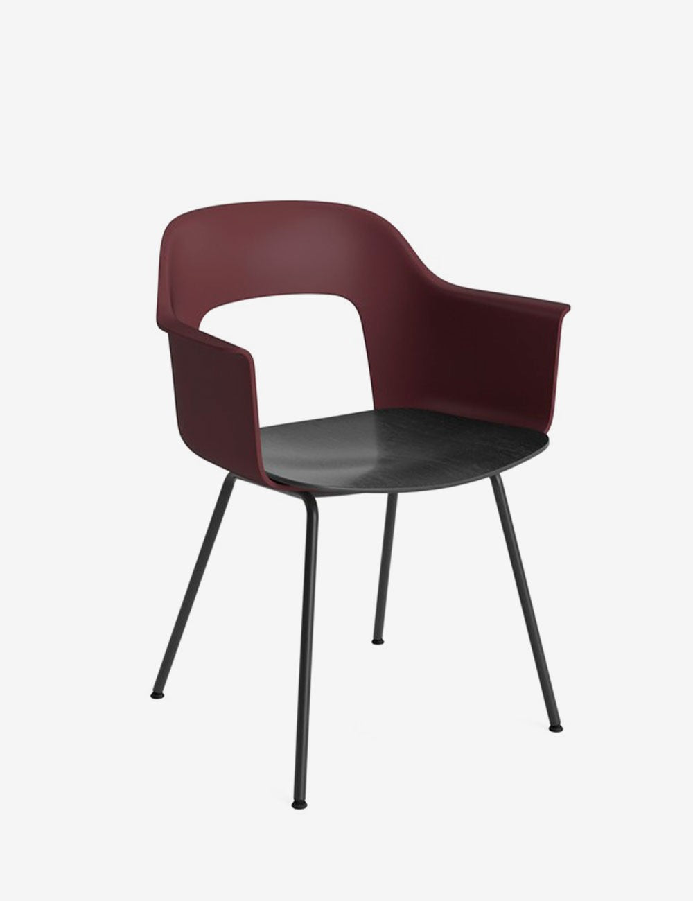 LAYOUT ARMCHAIR 212 BLACK OAK/BLACK