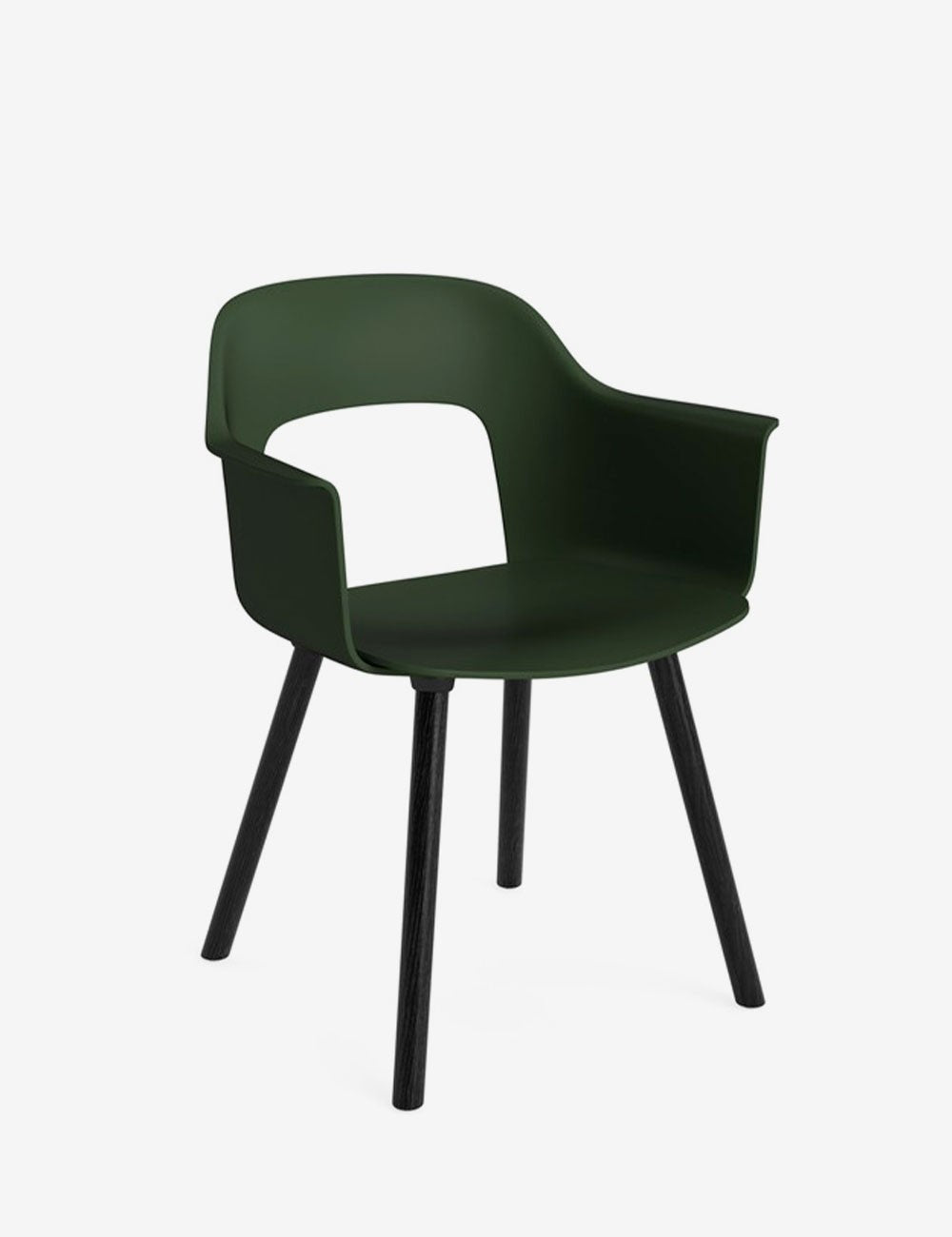 layout armchair 221 black oak