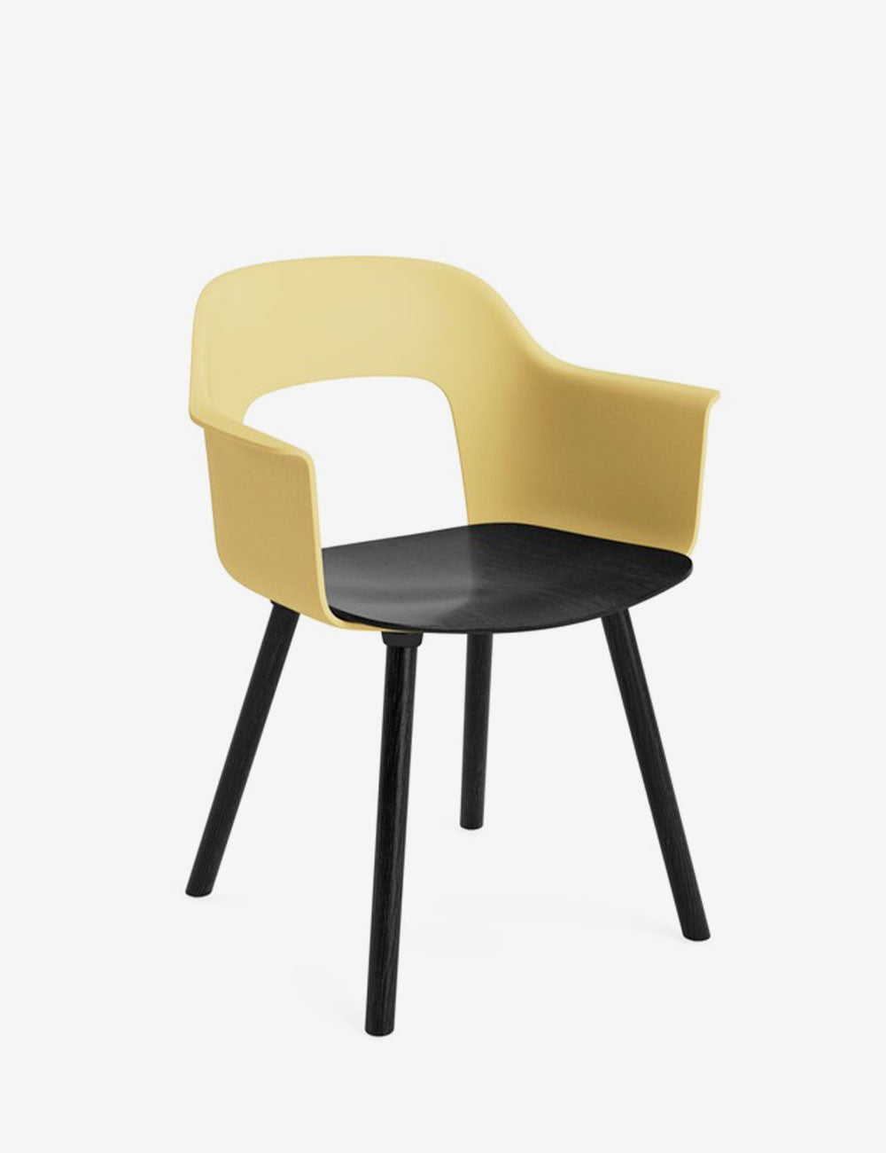 layout armchair 222 black oak