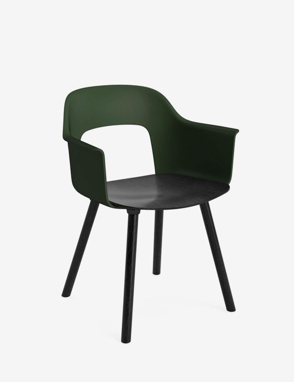 layout armchair 222 black oak