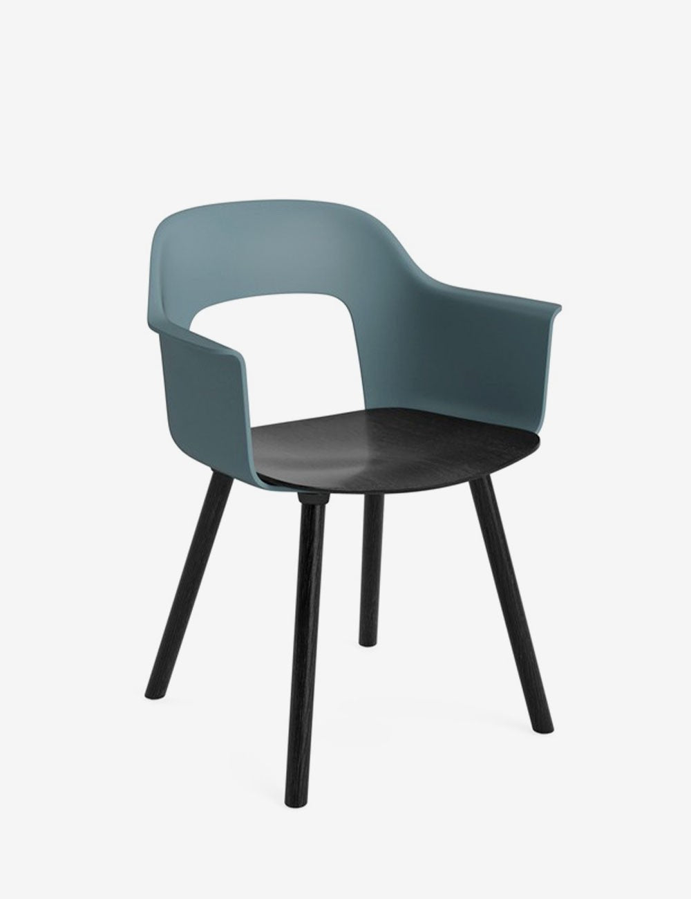 layout armchair 222 black oak