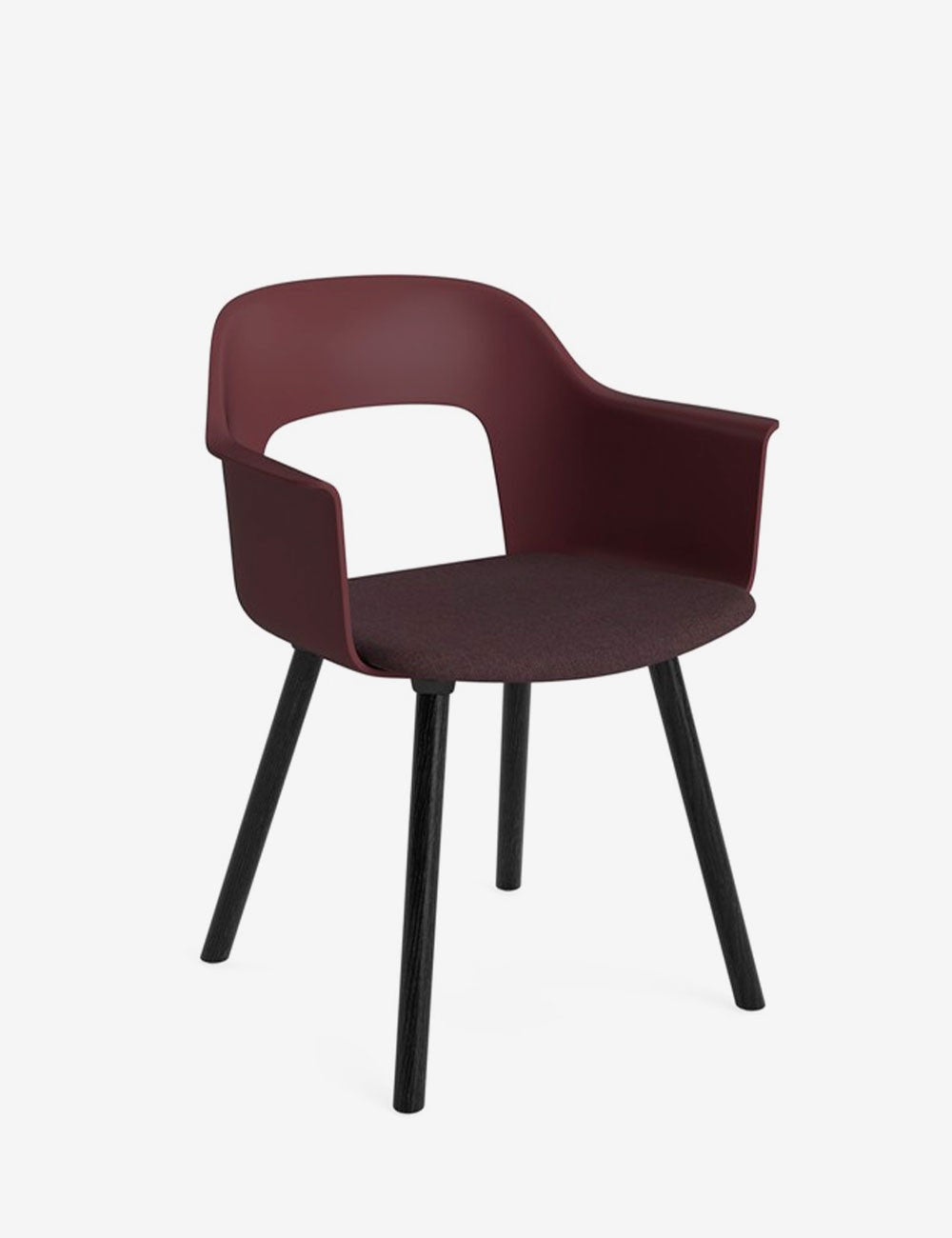 layout armchair 223 black oak